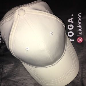 White Lululemon Hat